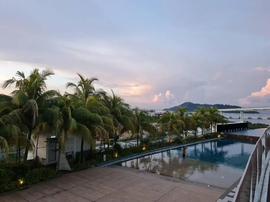 Southbay Seaview Condo A10 #10Minqueensbay #15Minspice Bayan Lepas 0*,  Malesia